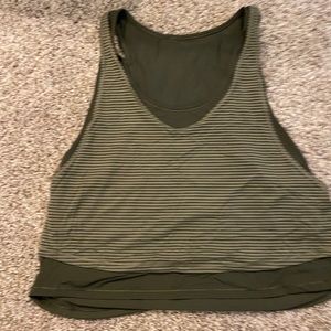 SOLD Lululemon Crop Tank